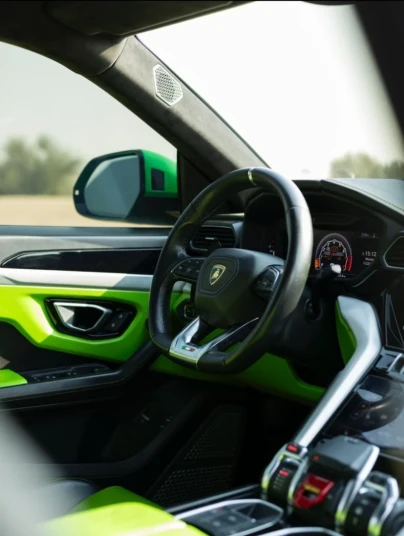 Lamborghini Urus 2022 GREEN RENTAL IN DUBAI - undefined
